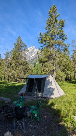 Kodiak Canvas 10 x 14 ft. Flex-Bow Deluxe Canvas Camping Tent