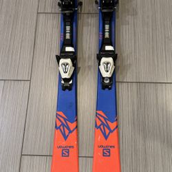 Salomon QST MAX JR Ski,  Bindings, Poles