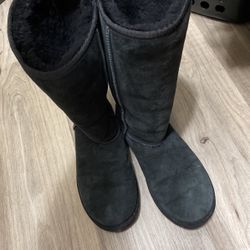 Black Tall Uggs 