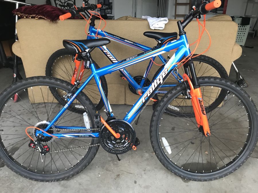 Brand new 26 inch Rallye Descent Bikes $60 each