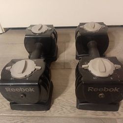 Reebok Adjustable Dumbbells