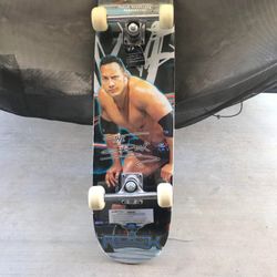 RARE 2001 WWF “The Rock” Skateboard