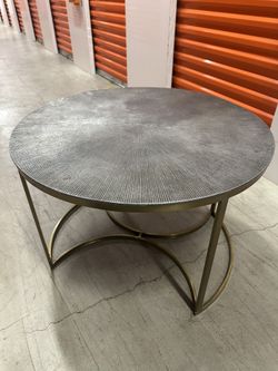 Vintage Metal Coffee Table 