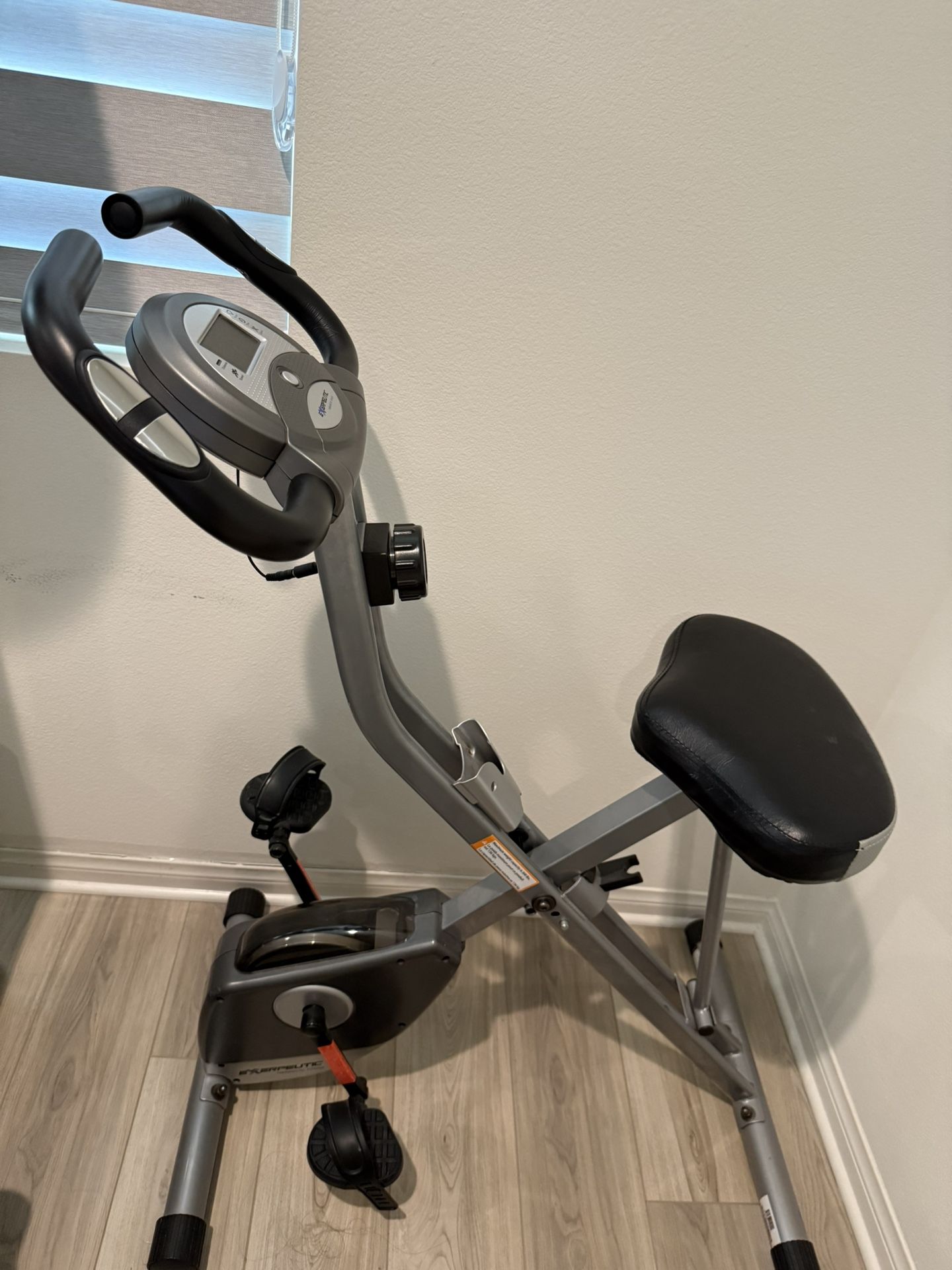 Exerpeutic Foldable Exercise Bike