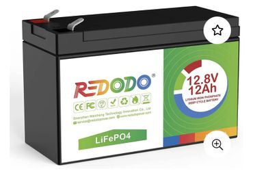 12V 12Ah LiFePO4 Lithium Battery