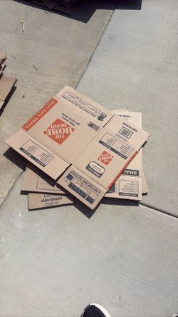 Home Depot boxes