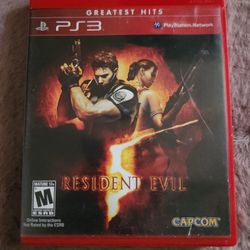 Resident Evil 5 Ps3