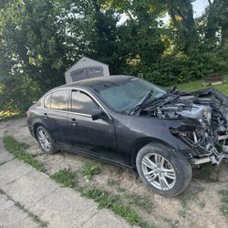 2012 G37 Wrecked 