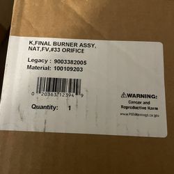 A.O. Smith Burner Assembly 