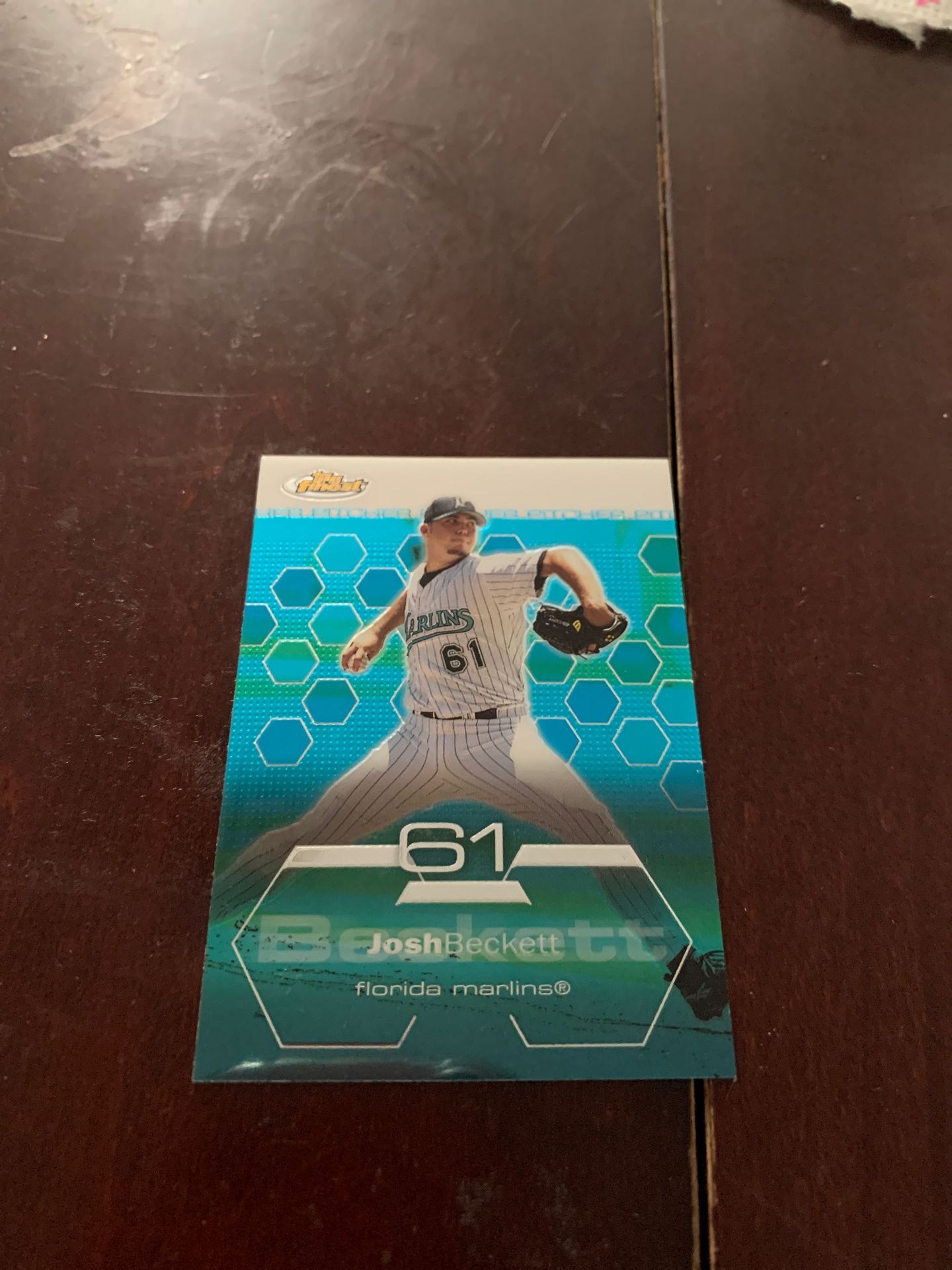 Josh Beckett baseball card