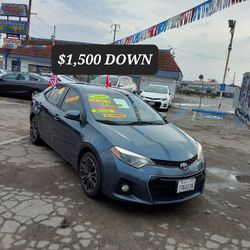 2016 TOYOTA COROLLA TIRES SO NEW 