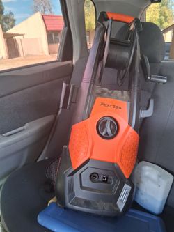 Gas powered powered pressure washer complete