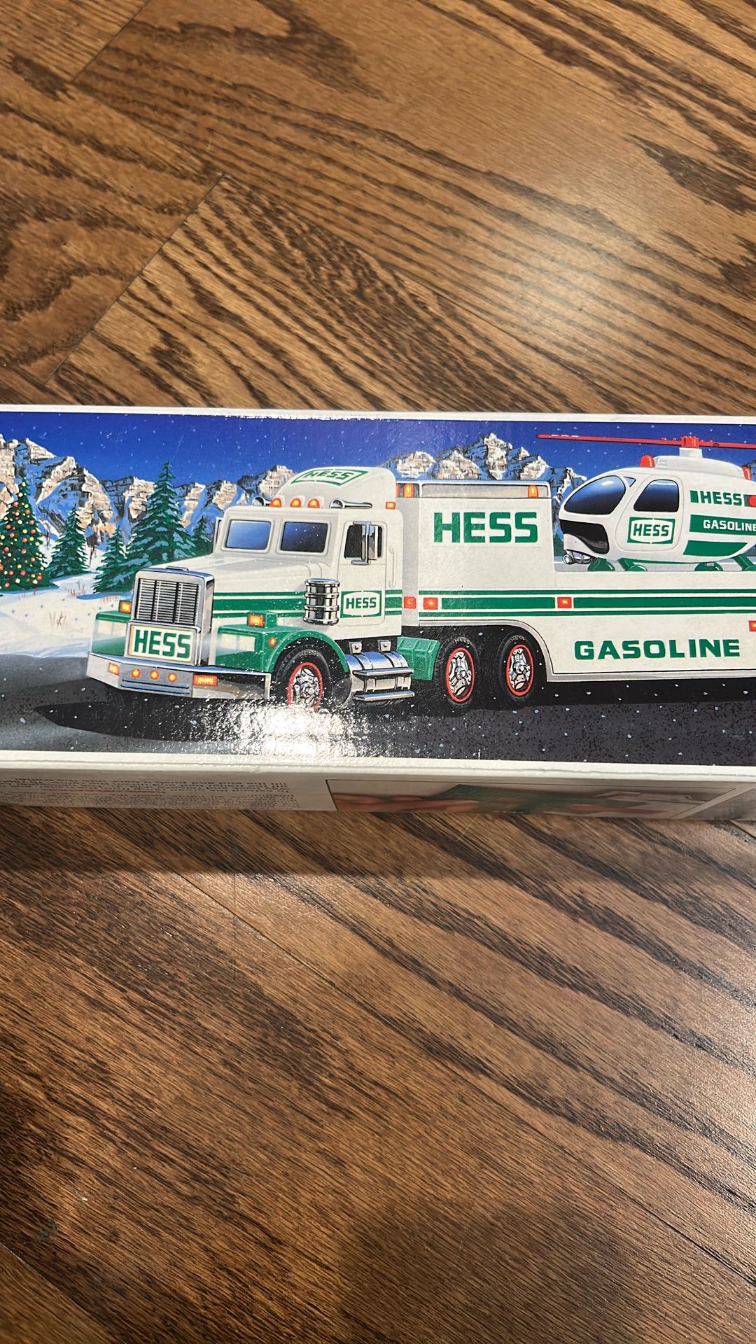 Hess Toy Truck and Helicopter