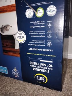 Memory foam  queen matress