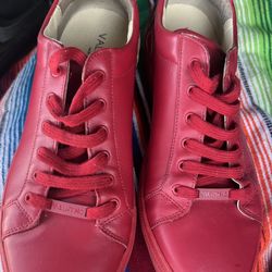 Red Leather Valentino