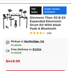Titan 50 Electric Drum Set 