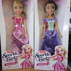 🆕️CHOICE OF  LARGE SPARKLE GIRLZ PRINCESS. 1.5 FOOT TALL