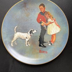 Norman Rockwell-Collection Plate- American Family Series II-1980 With COA.