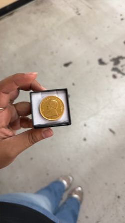 22k gold collectors coin