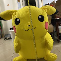 2013 Giant 38” Pikachu Plush
