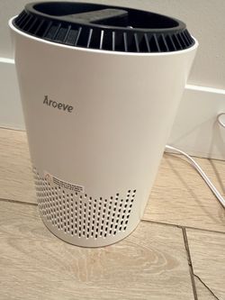 AROEVE MK01A Air Purifier White – New Open Box – Never Used