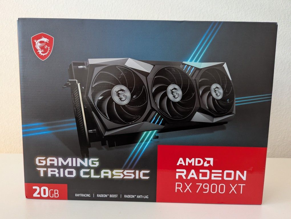 AMD Radeon 7900XT MSI Gaming Trio Classic