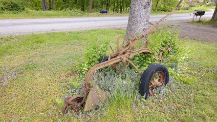 Old Antique Farmers Plow