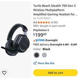 TURTLE BEACH STEALTH 700 GEN3 BLACK