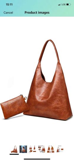 High quality Hobo Bags for Women Retro Vegan Leather Womens Slouchy Large Tote Bag Shoulder Purses Handbag ( please follow my page all brand new )