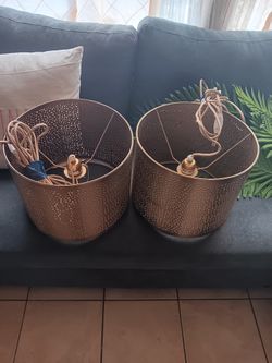 2 Lights Lamps $20