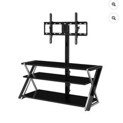 Glass Tv stand (TV NOT FOR SALE)
