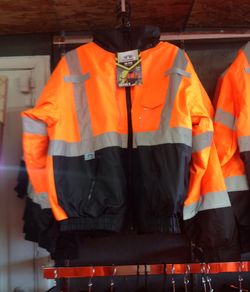 Class 3 High Visibility Safety Jacket with Removable Fleece