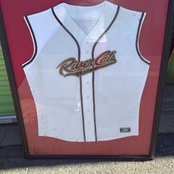 River Cat Jersey Framed 
