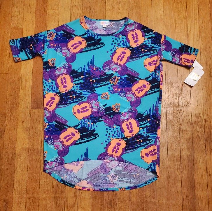 LuLaRoe Mickey Mouse Blouse (XXS)