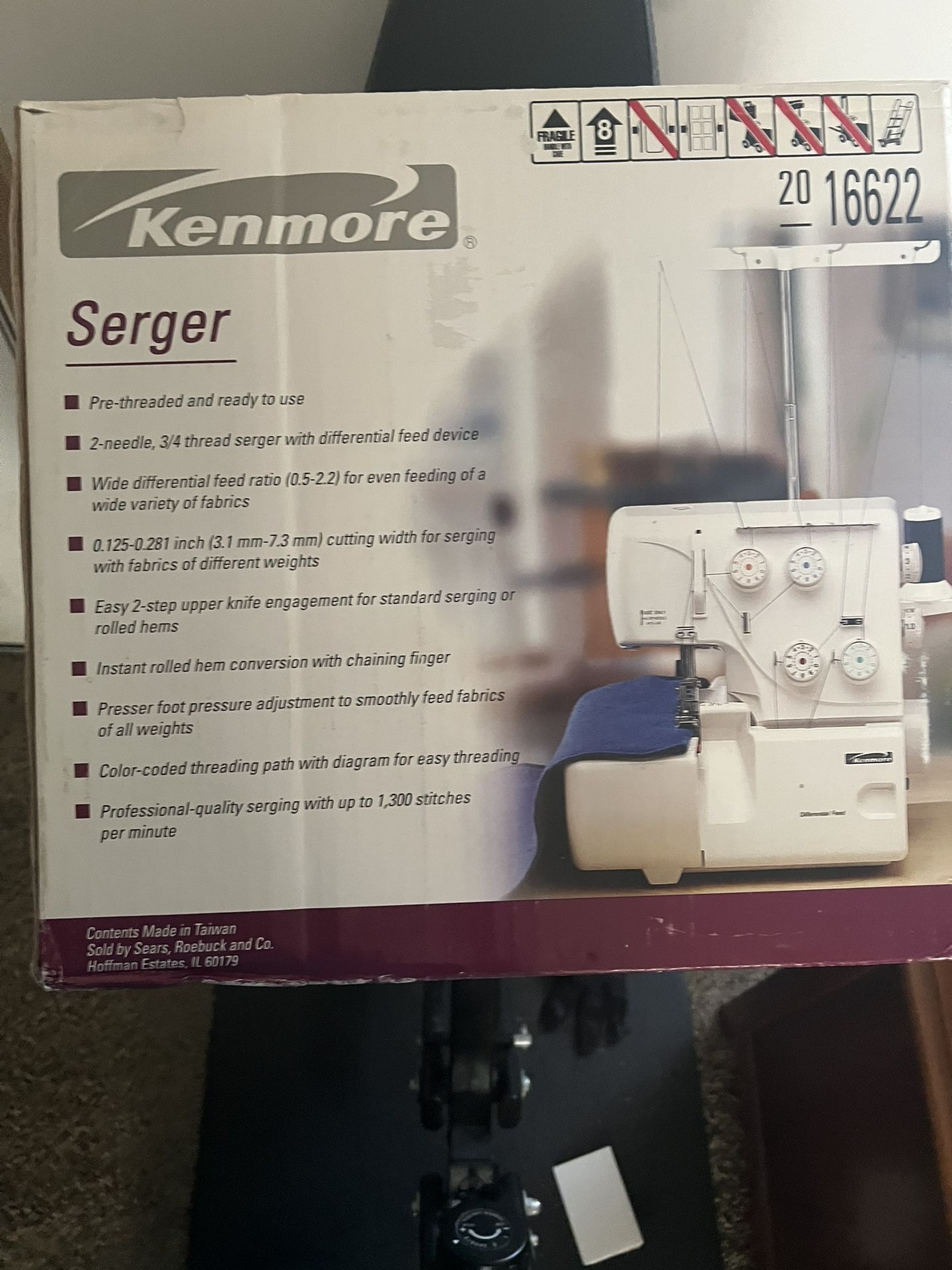 Kenmore Serger 16622