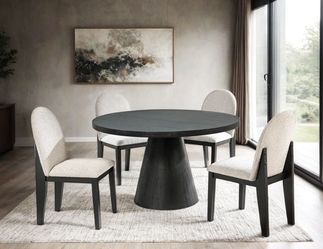 D500 Round Dining Table Set