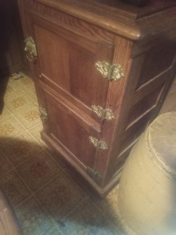 Antique Wood Cabinet