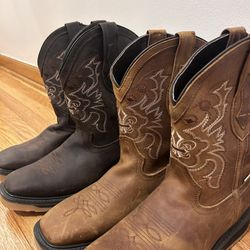 Boots Size  10-11 Work Soles 