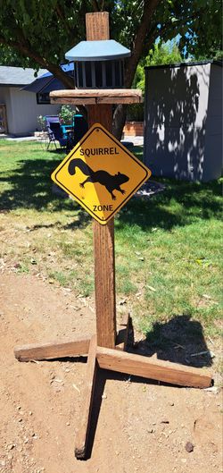 Backyard Squirrel Feeder