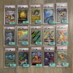 PSA 10 POKEMON & ONE PIECE LOT