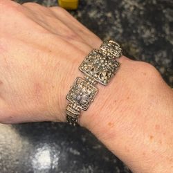 New Sterling Silver .925 filligree bracelet