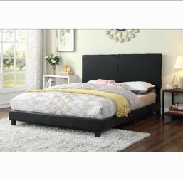 Queen BED FRAME ((NO MATTRESS