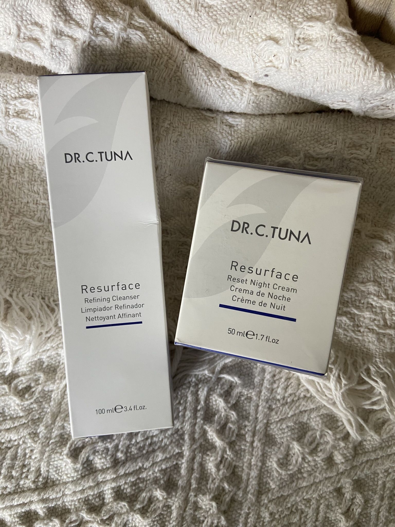 Farmasi Resurface Skincare duo (NEW IN BOX) Night cream & Cleanser 