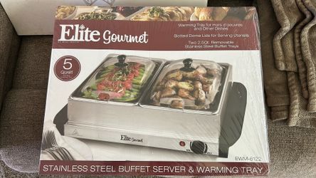 Stainless Steel Buffet Server & Warming Tray New