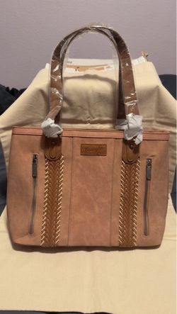 Wrangler Tote Bag with Braided Detail