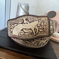 Cinto 100%pita  7suertes charras zize 32