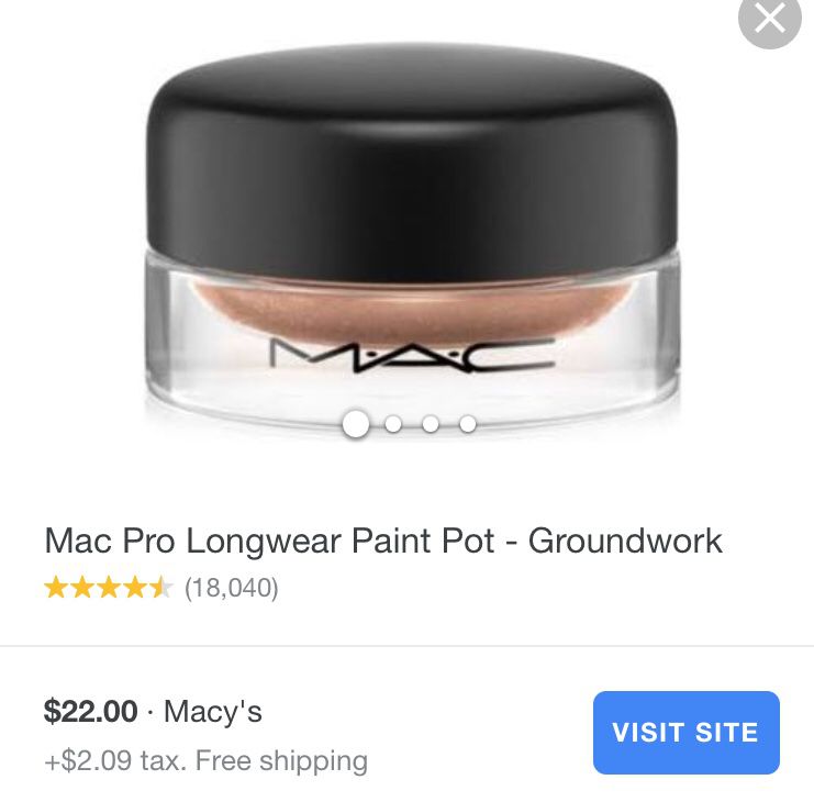MAC Paint Pot/used