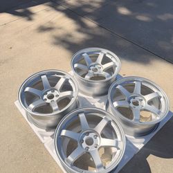 18x9.5+22 18x10.5+22 5x114.3 TE37SL