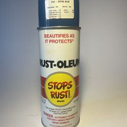 Vintage 80s Rustoleum Spray Paint, Royal Blue, $15