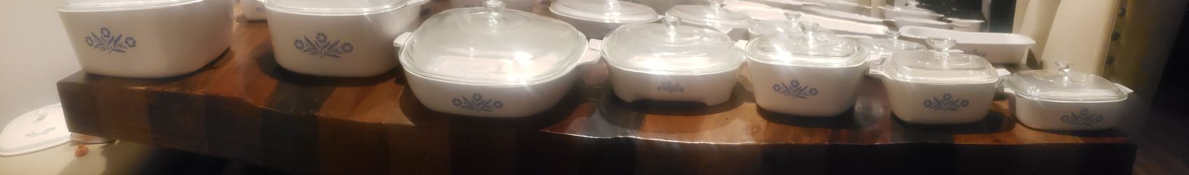 HUGE CORNING WARE COLLECTIBLE SET